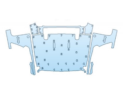 PRECUT PPF CLEAR BRA WRAP