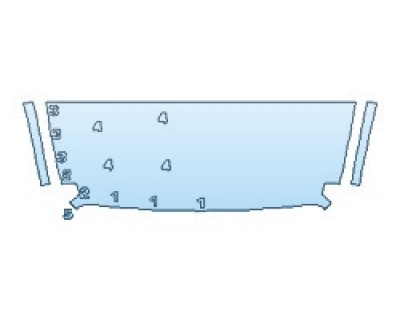 PRECUT PPF CLEAR BRA WRAP