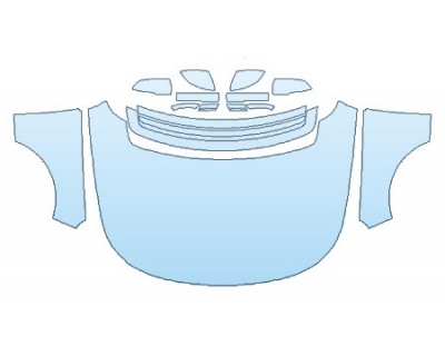 2018 LAND ROVER RANGE ROVER AUTOBIOGRAPHY FULL HOOD FENDERS MIRRORS PRECUT PPF CLEAR BRA WRAP