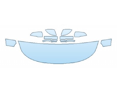 2018 LAND ROVER RANGE ROVER AUTOBIOGRAPHY HOOD (24 INCH) FENDERS MIRRORS PRECUT PPF CLEAR BRA WRAP