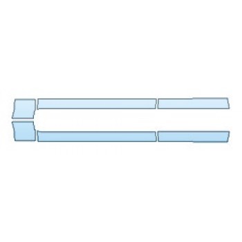 PRECUT PPF KIT - 2018 LAND ROVER RANGE ROVER AUTOBIOGRAPHY ROCKERS PRECUT PPF CLEAR BRA WRAP