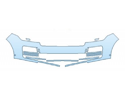 2018 LAND ROVER RANGE ROVER BASE Bumper With Sensors