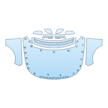 PRECUT PPF CLEAR BRA WRAP