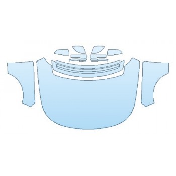 PRECUT PPF CLEAR BRA WRAP