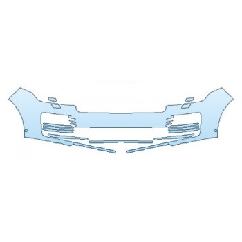 2018 LAND ROVER RANGE ROVER HSE Bumper With Washers And Sensors