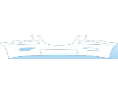 PAINT PROTECTION KIT - 2009 BUICK LACROSSE CX BUMPER KIT - PRECUT PPF CLEAR BRA WRAP