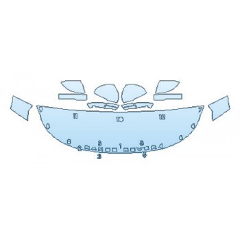 PRECUT PPF CLEAR BRA WRAP