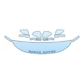 PRECUT PPF CLEAR BRA WRAP