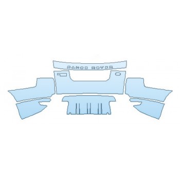 PRECUT PPF KIT - 2018 LAND ROVER RANGE ROVER SPORT HSE FULLREAR BUMPER PRECUT PPF CLEAR BRA WRAP