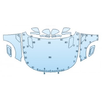 PRECUT PPF CLEAR BRA WRAP