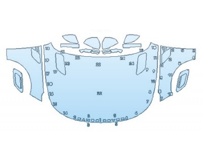 PRECUT PPF CLEAR BRA WRAP