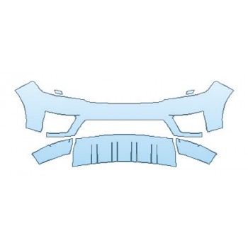 PRECUT PPF KIT - 2018 LAND ROVER RANGE ROVER SPORT SUPERCHARGED BUMPER PRECUT PPF CLEAR BRA WRAP