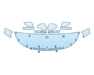 PRECUT PPF CLEAR BRA WRAP