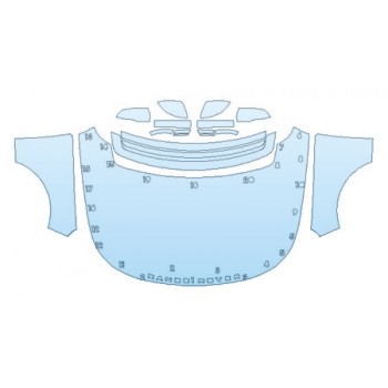 PRECUT PPF CLEAR BRA WRAP