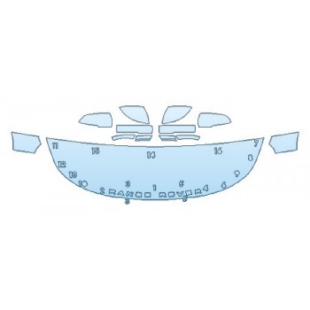 PRECUT PPF CLEAR BRA WRAP