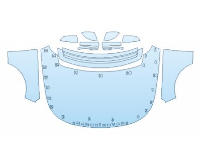 PRECUT PPF CLEAR BRA WRAP