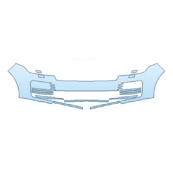 PRECUT PPF KIT - 2018 LAND ROVER RANGE ROVER SVAUTOBIOGRAPHY DYNAMIC BUMPER WITH WASHERS PRECUT PPF CLEAR BRA WRAP