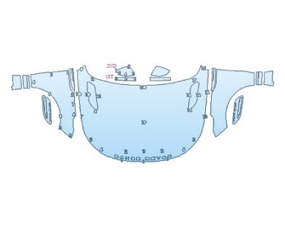 PRECUT PPF CLEAR BRA WRAP