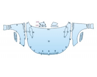 PRECUT PPF CLEAR BRA WRAP