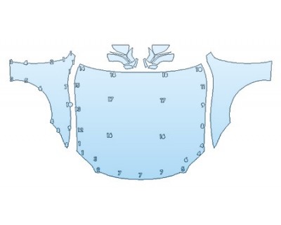 PRECUT PPF CLEAR BRA WRAP