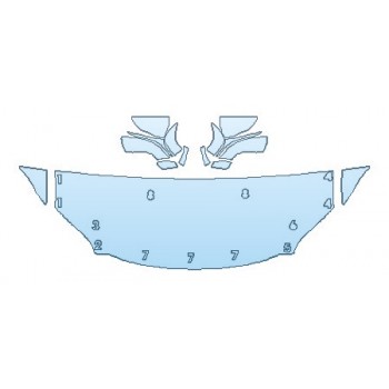 PRECUT PPF CLEAR BRA WRAP