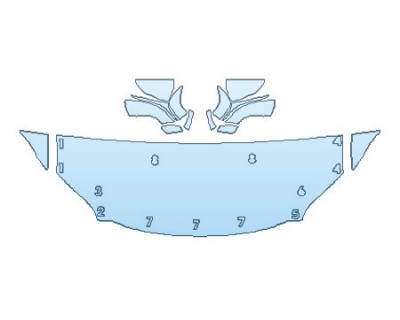 PRECUT PPF CLEAR BRA WRAP