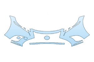 2018 LEXUS LS 500 BASE BUMPER (2 PIECE)
