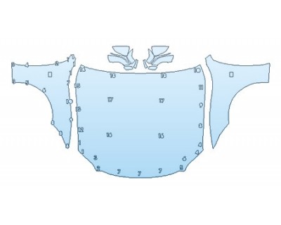 PRECUT PPF CLEAR BRA WRAP