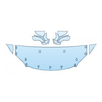 PRECUT PPF CLEAR BRA WRAP