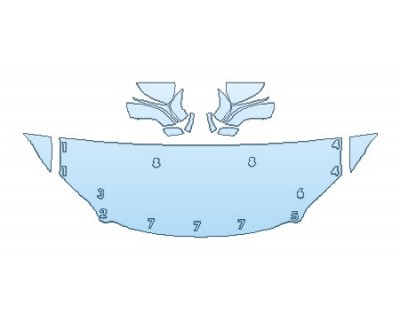 PRECUT PPF CLEAR BRA WRAP