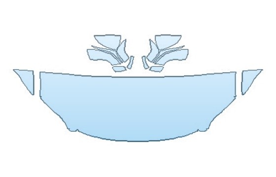 PRECUT PPF CLEAR BRA WRAP