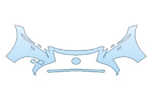 2018 LEXUS LS 500 F-SPORT BUMPER WITH WASHERS (2 PIECE)