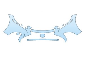 2018 LEXUS LS 500 F-SPORT BUMPER (4 PIECE)