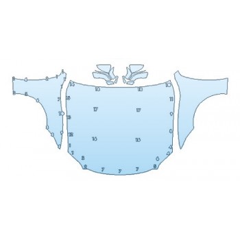 PRECUT PPF CLEAR BRA WRAP