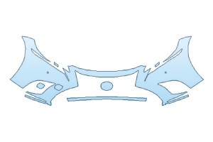 2018 LEXUS LS 500H BUMPER WITH SENSORS (2 PIECE)