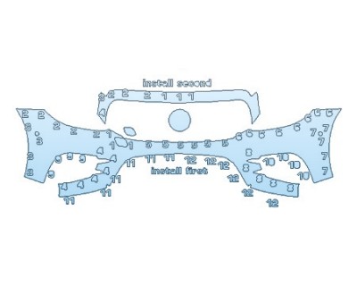 PRECUT PPF CLEAR BRA WRAP