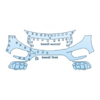 PRECUT PPF CLEAR BRA WRAP