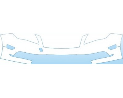 PAINT PROTECTION KIT - 2011 SUZUKI KIZASHI SPORT SLS  UPPER BUMPER(SPORT) KIT - PRECUT PPF CLEAR BRA WRAP