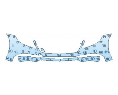 2018 MERCEDES S-CLASS SEDAN S450 4MATIC BASE Bumper With Sensors