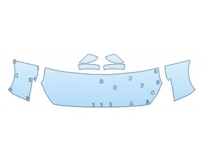 PRECUT PPF CLEAR BRA WRAP