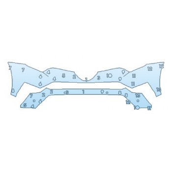 PRECUT PPF CLEAR BRA WRAP