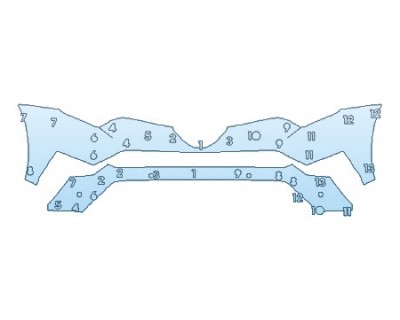 PRECUT PPF CLEAR BRA WRAP