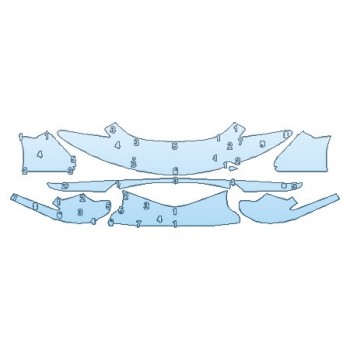 PRECUT PPF CLEAR BRA WRAP