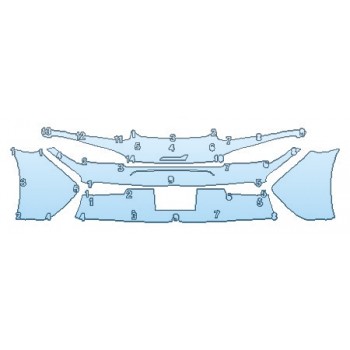PRECUT PPF CLEAR BRA WRAP