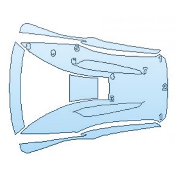 PRECUT PPF CLEAR BRA WRAP