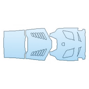 PRECUT PPF CLEAR BRA WRAP