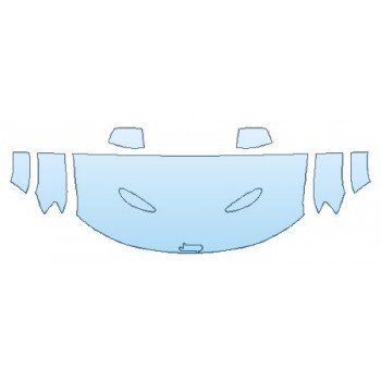 PRECUT PPF CLEAR BRA WRAP