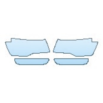 PRECUT PPF CLEAR BRA WRAP