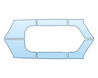 PRECUT PPF CLEAR BRA WRAP