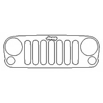 2018 JEEP WRANGLER JK UNLIMITED FREEDOM EDITION Grille With Emblem